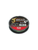 Tresse DAIWA J-Braid X8 150m 0.06mm 5.2kg Verte