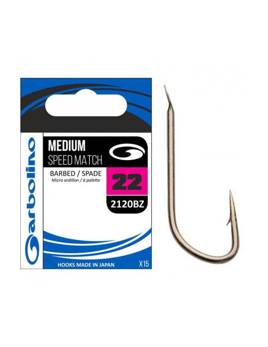 GARBOLINO medium speed match 2120BZ- N°22 - barb