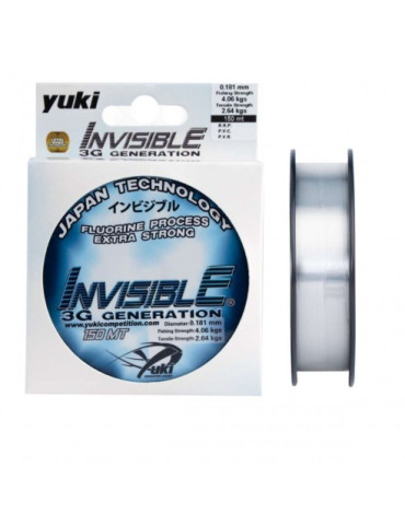 Nylon YUKI invisible 0.165mm 150m