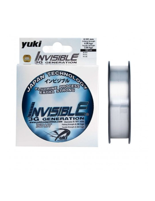 Nylon YUKI invisible 0.286mm 150m