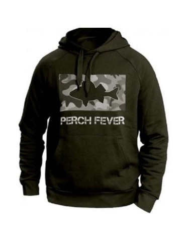 Sweat YUKI hoddie perch olive- L