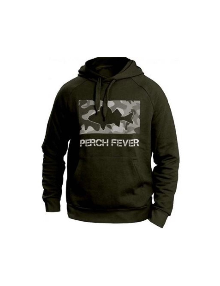 Sweat YUKI hoddie perch olive- L