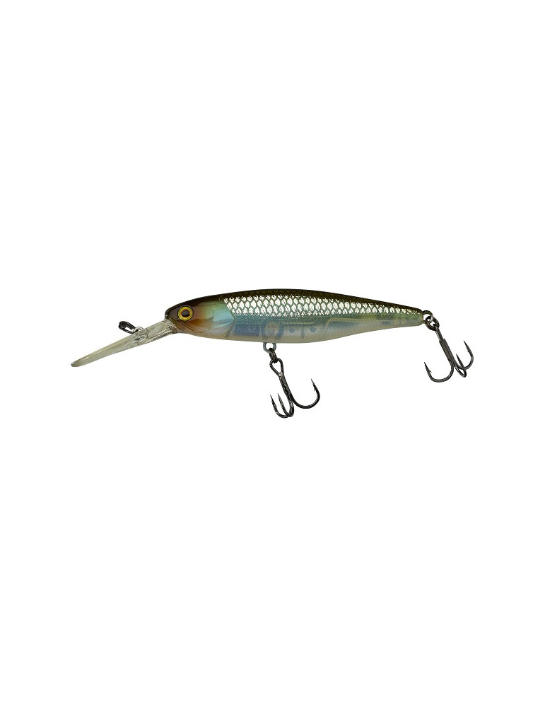 Leurre ILLEX DD Squirrel 79mm SP  HS ghost minnow