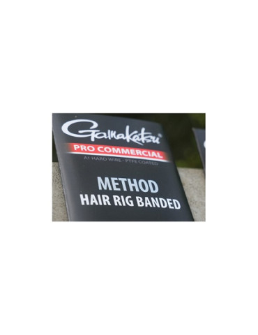 Bas de ligne GAMAKATSU method hair rig 10cm hamecon 12- 0.21mm intenz