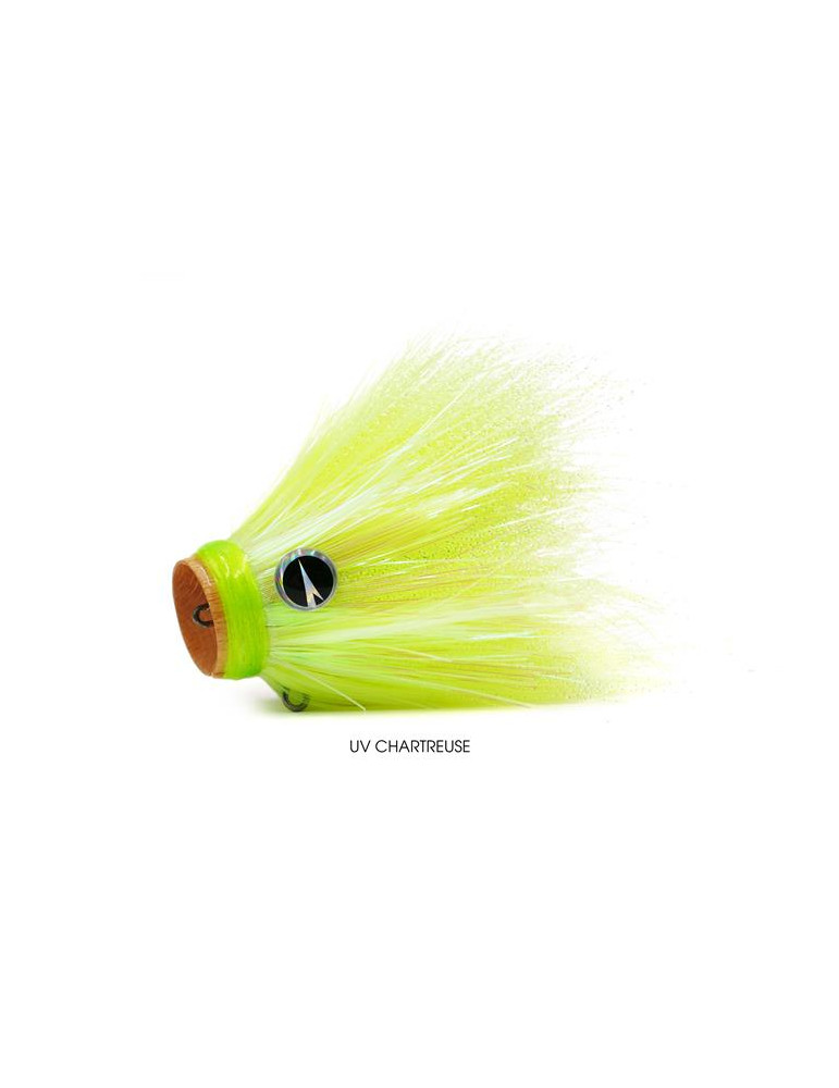 Tête VMC Mustache Shallow uv chartreuse