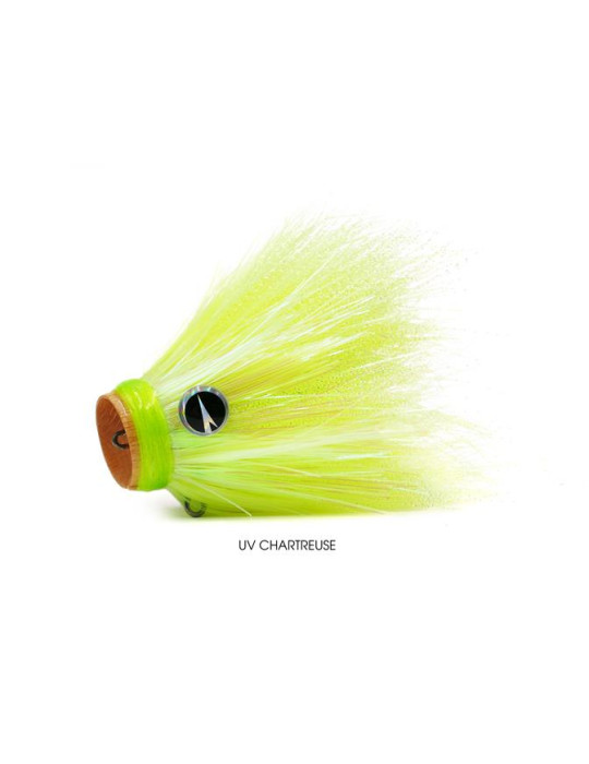 Tête VMC Mustache Shallow uv chartreuse