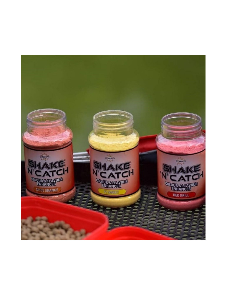 Poudre DYNAMITE BAITS shake 'n' catch- épice orange