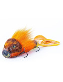 Leurre CWC Miuras mouse 23cm tan hot orange