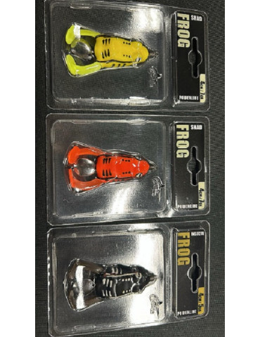 JIG POWER Frog shad 4cm yellow