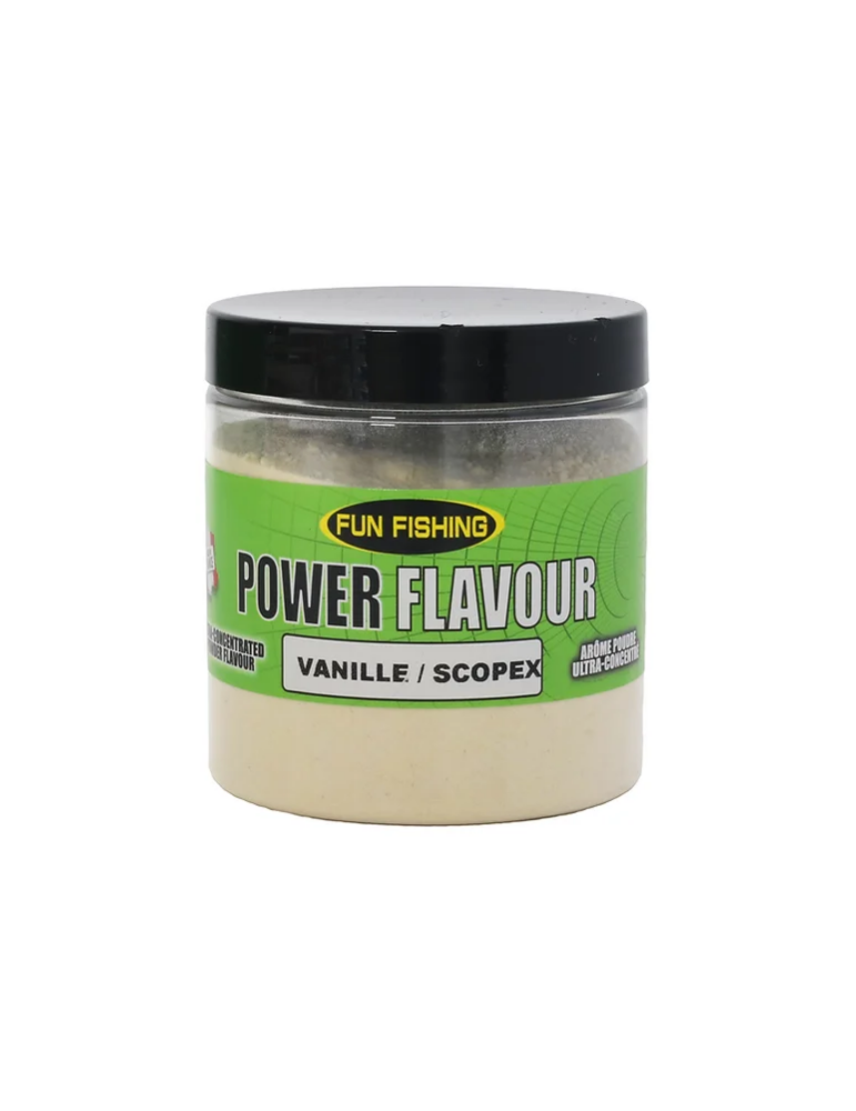 Poudre FUN FISHING power flavour- vanille scopex