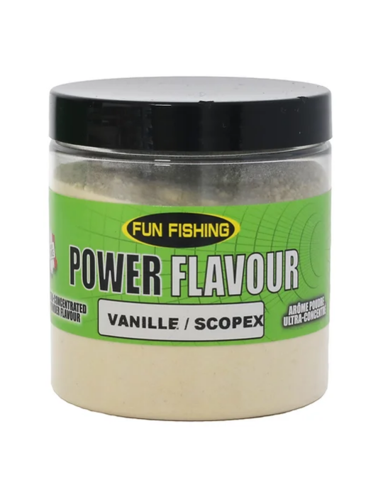 Poudre FUN FISHING power flavour- vanille scopex