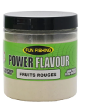 Poudre FUN FISHING power flavour- fruits rouges