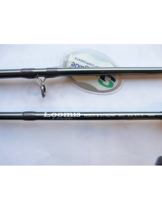 Rod LOOMIS FRANKLIN  Nymph IM7 9'6soie de 2-3 - 4 brins
