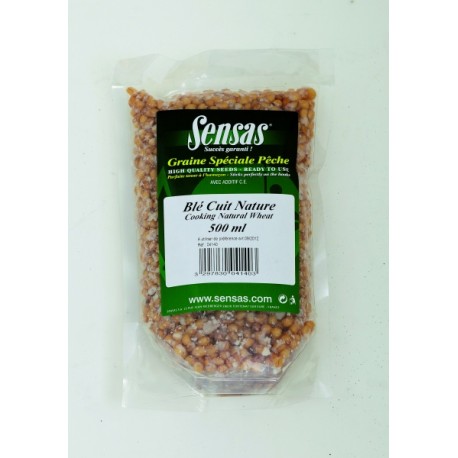 SENSAS Nature cooked wheat 500ml