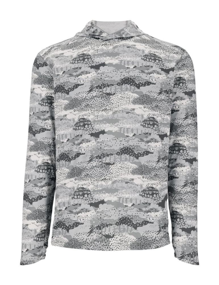 SIMMS (long sleeves) Bugstopper Solarflex Hoody Shroud Sterling XL