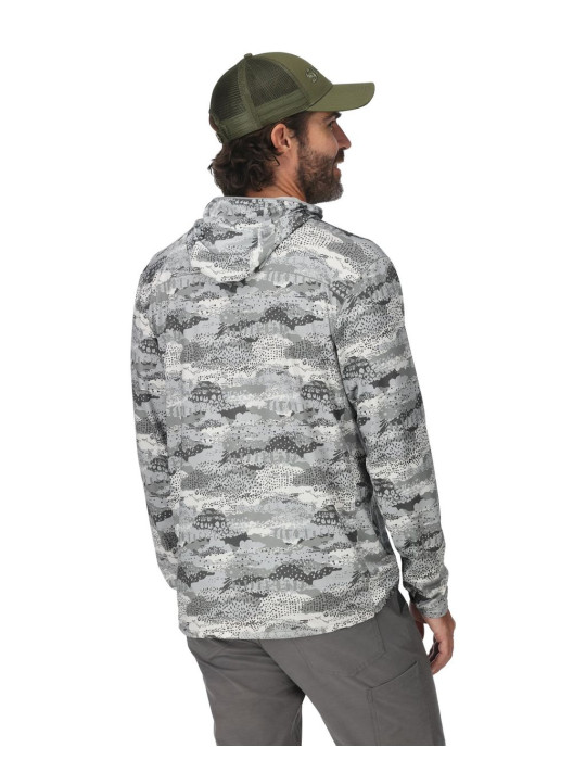 SIMMS (long sleeves) Bugstopper Solarflex Hoody Shroud Sterling XL