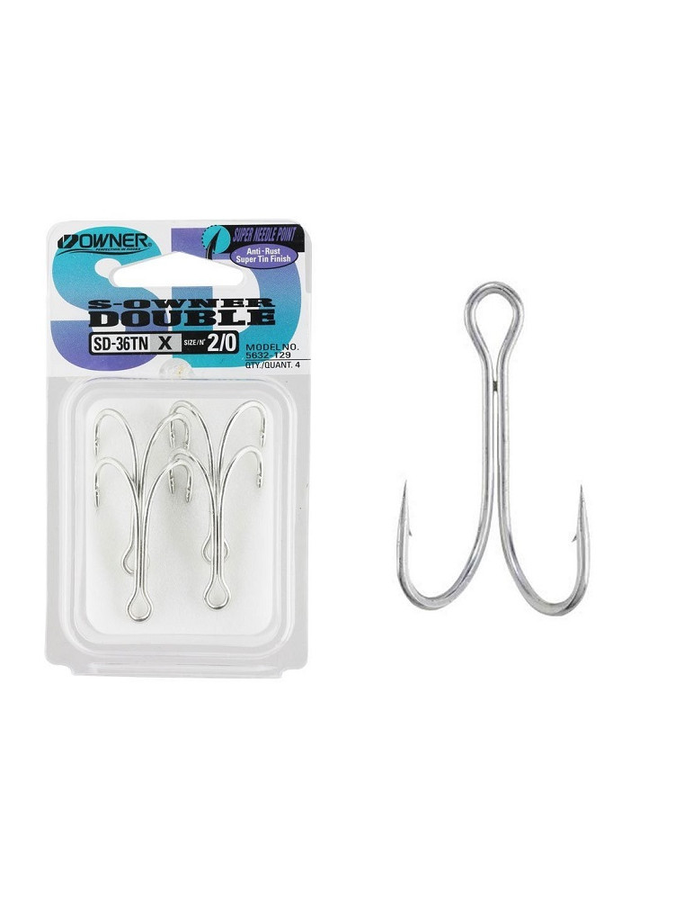 Hameçons OWNER SD36  n°2/0