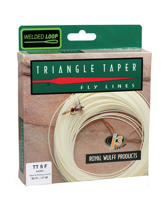 Line Royal Wulff  Triangle Taper flottante TT4FG Olive