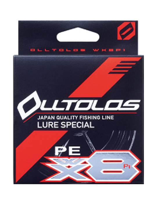 Tresse X BRAID olltolos PE5  85lbs- 80m