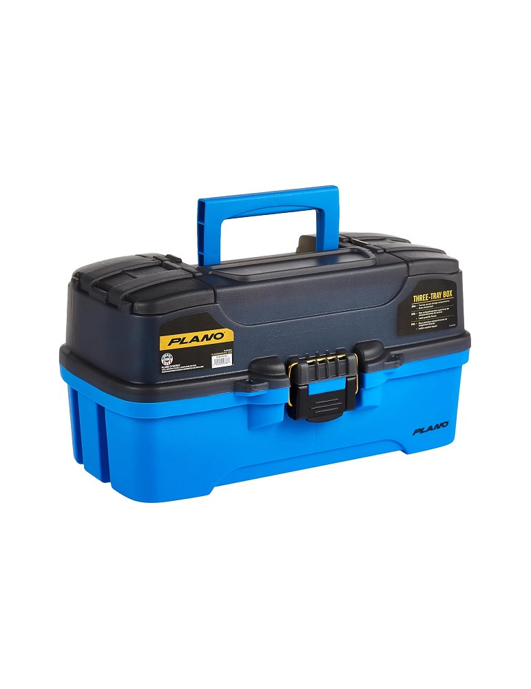 Boite PLANO 3 tray smoke bleu