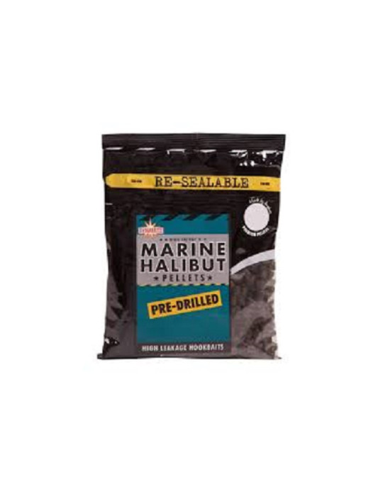 Pellets percés DYNAMITE BAITS marine halibut 21mm- 350gr
