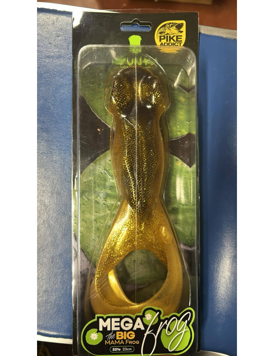 Leurre GUNKI mega frog 230 golden shadow