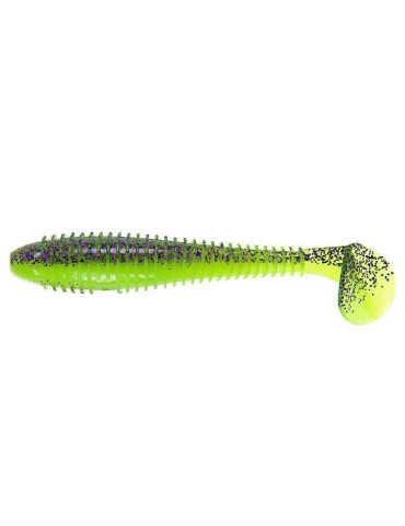 Lure KEITECH Swing impact Fat 4.8inch Purple chartreuse