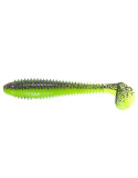 Leurre KEITECH Swing impact Fat 4.8inch Purple chartreuse