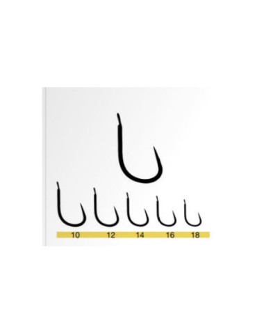 Hameçons TRABUCCO 666xk barbless- n°10