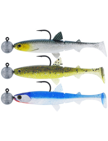 Leurre WESTIN hypoteez clear water mix- 3pcs