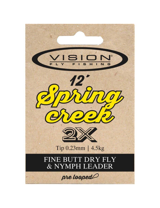 Bas de ligne truite VISION 4X 12ft/365cm 5.7lb/26kg