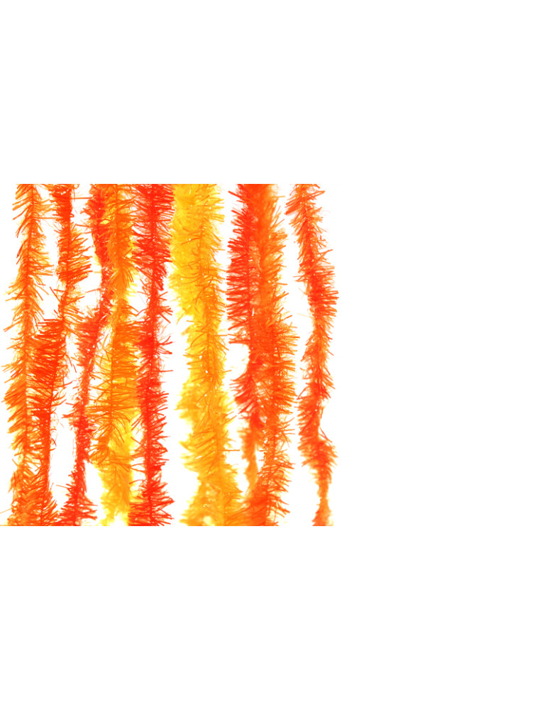 Chenille TEXTREME Neon Opaque 10mm Fluo Fire Orange