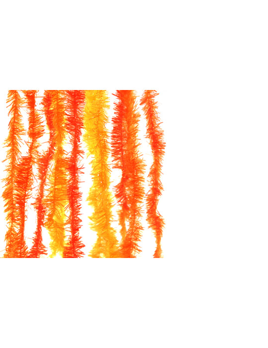 Chenille TEXTREME Neon Opaque 10mm Fluo Fire Orange