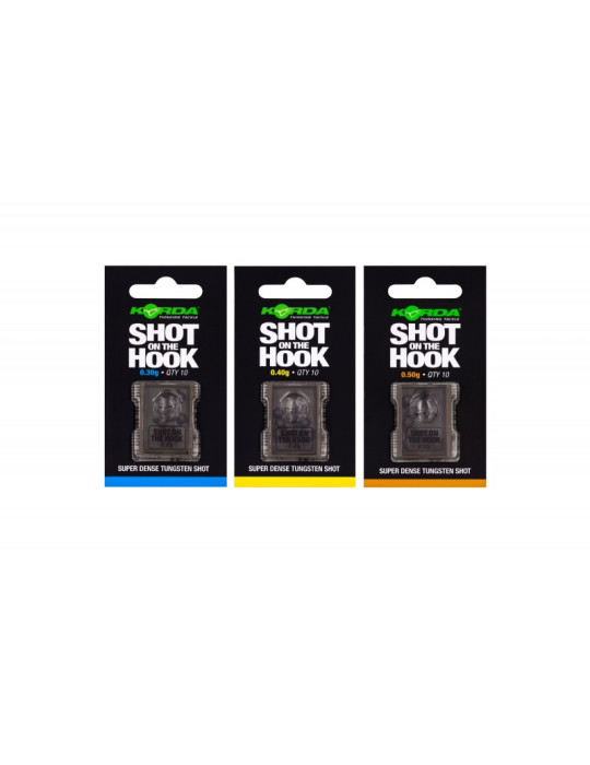 KORDA shot on the hook- 0.30gr