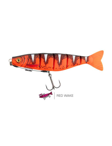 FOX RAGE uv pro shad jointed 14cm 31gr red wake