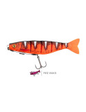 FOX RAGE uv pro shad jointed 18cm 52gr red wake