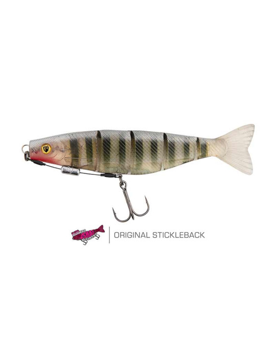 Leurre FOX RAGE uv pro shad jointed 23cm 107gr stickleback