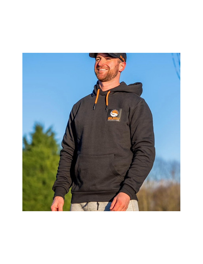 Sweat GURU black patch- taille XXL
