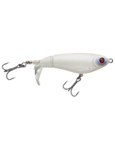 Leurre RIVER 2 SEA Whopper plopper 130mm Powder Blanc