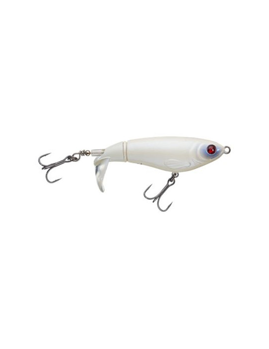 Leurre RIVER 2 SEA Whopper plopper 130mm Powder Blanc