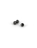 Bille Tungsten Fendue TEXTREME Noir 3.8mm 20 pcs