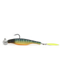 Leurre Dartspin 3’5 Round jighead 9cm 10gr H 2 Mat tiger Chartreuse