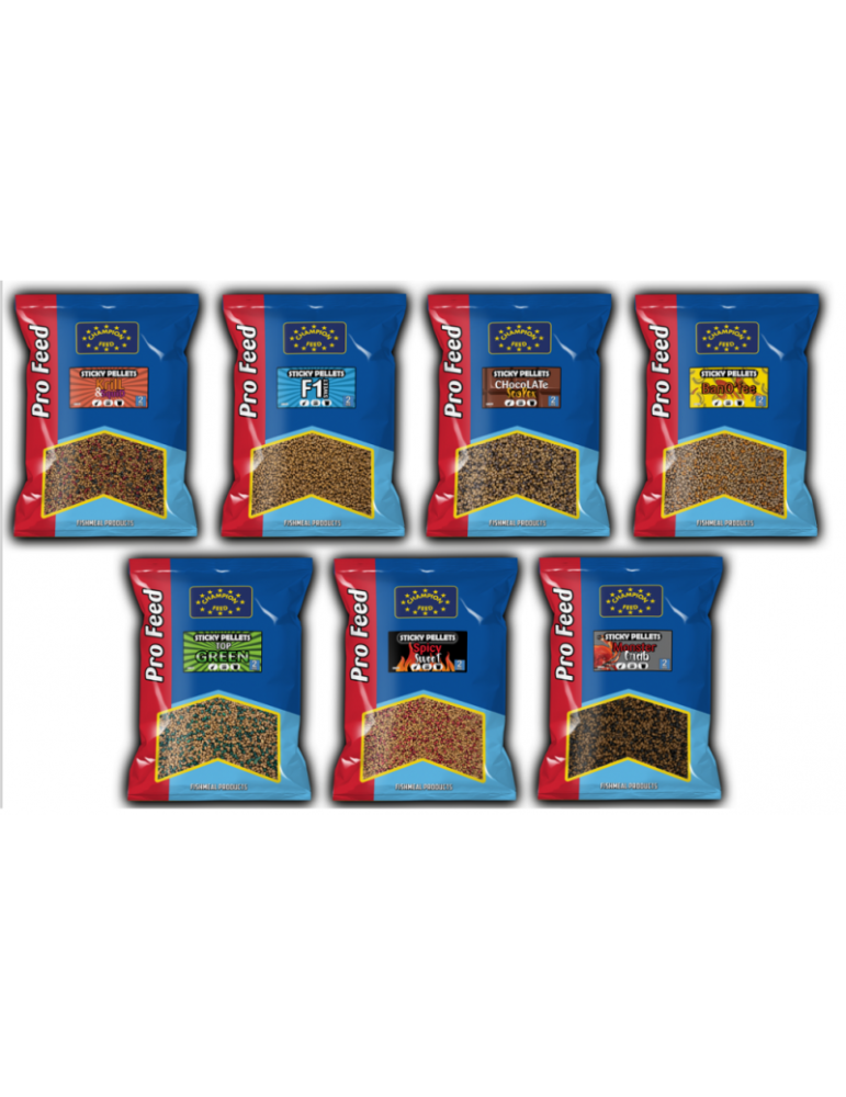 Sticky pellet CHAMPION FEED fruity fish- 650gr