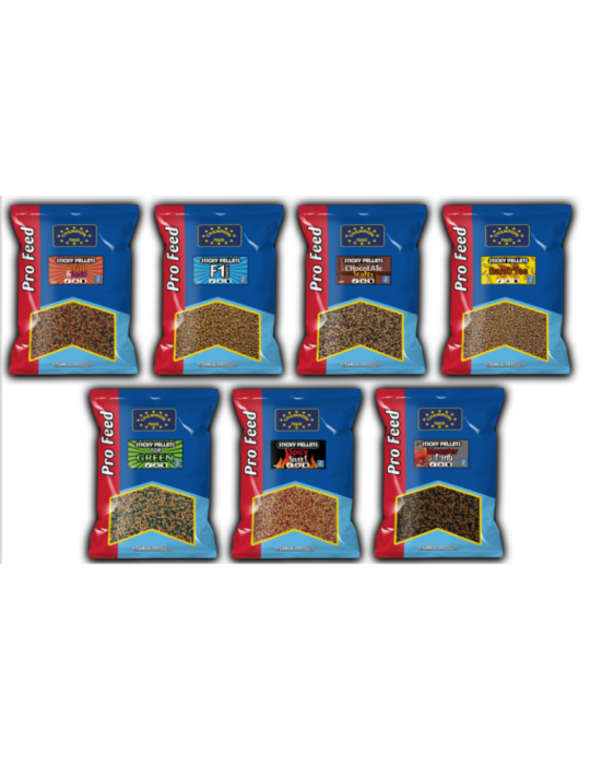 Sticky pellet CHAMPION FEED fruity fish- 650gr