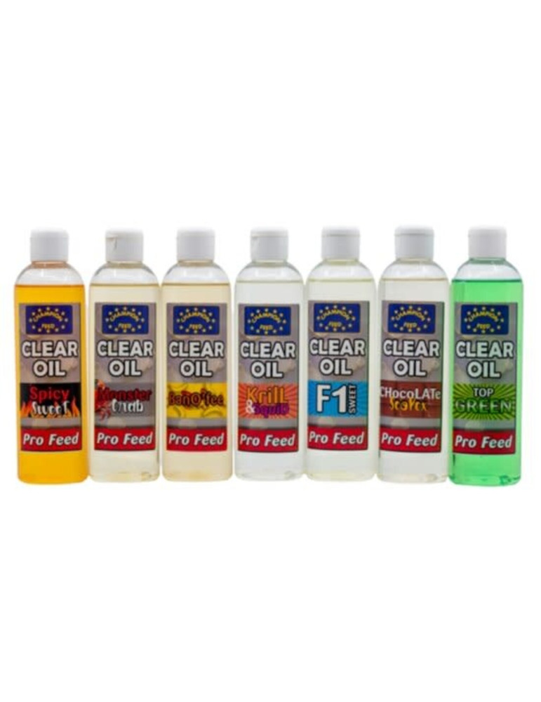 Additif liquide CHAMPION FEED clear oil fruity fish- 250ml