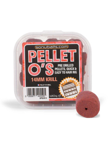 Pellets Sonubaits o's 14mm- krill