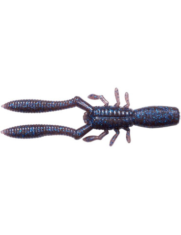 MEGABASS Bottle shrimp 2.4inch Blue Flakes