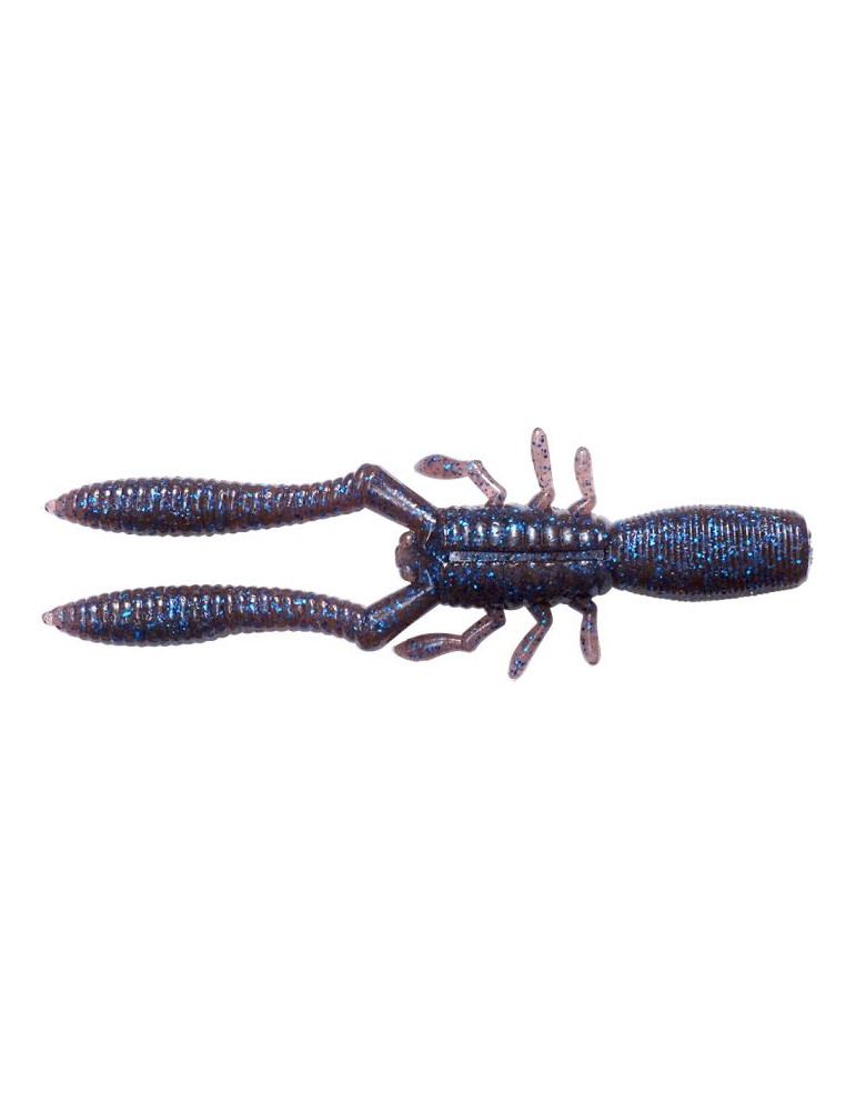 MEGABASS Bottle shrimp 2.4inch Blue Flakes