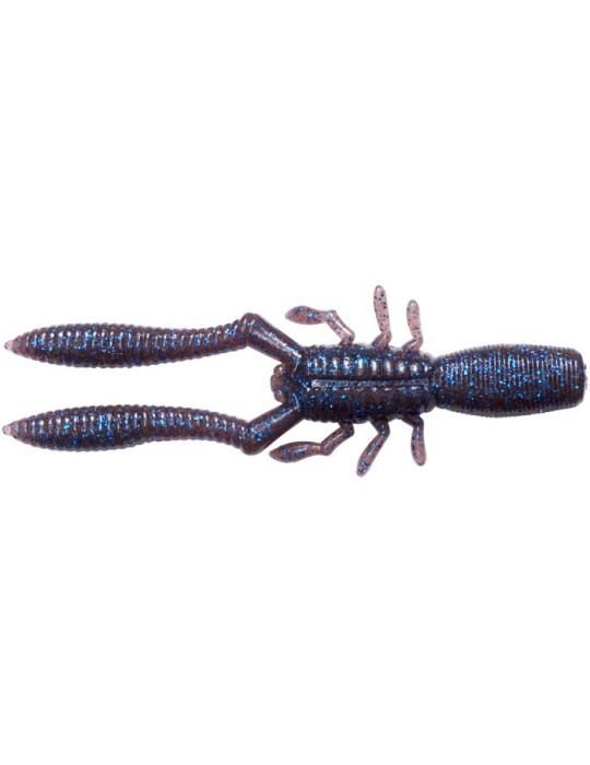MEGABASS Bottle shrimp 2.4inch Blue Flakes