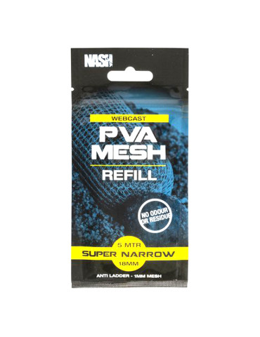 Recharge NASH pva mesh super narrow 18mm- 5mt
